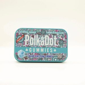 Polkadot Blue Cotton Candy Gummie